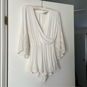 Abercrombie & Fitch Boho Wrap Romper